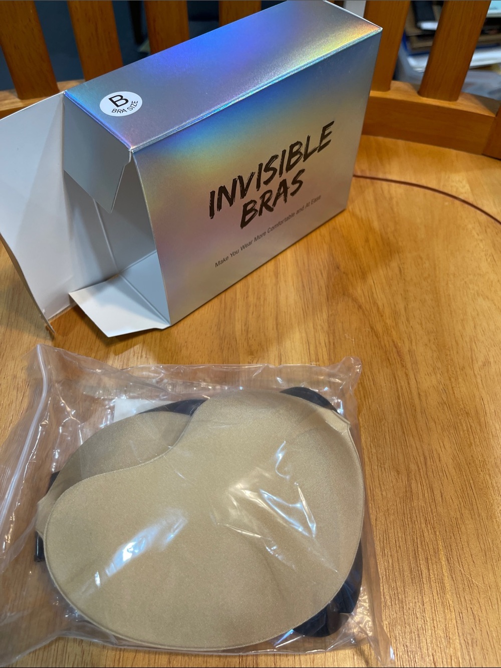 Adhesive Strapless Bra - Nude